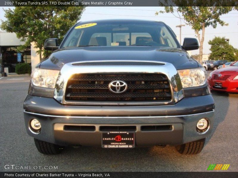 Slate Metallic / Graphite Gray 2007 Toyota Tundra SR5 TRD Double Cab