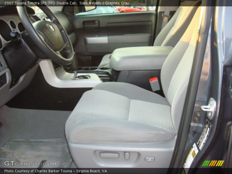 Slate Metallic / Graphite Gray 2007 Toyota Tundra SR5 TRD Double Cab