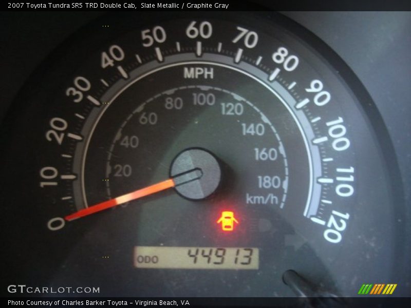 Slate Metallic / Graphite Gray 2007 Toyota Tundra SR5 TRD Double Cab