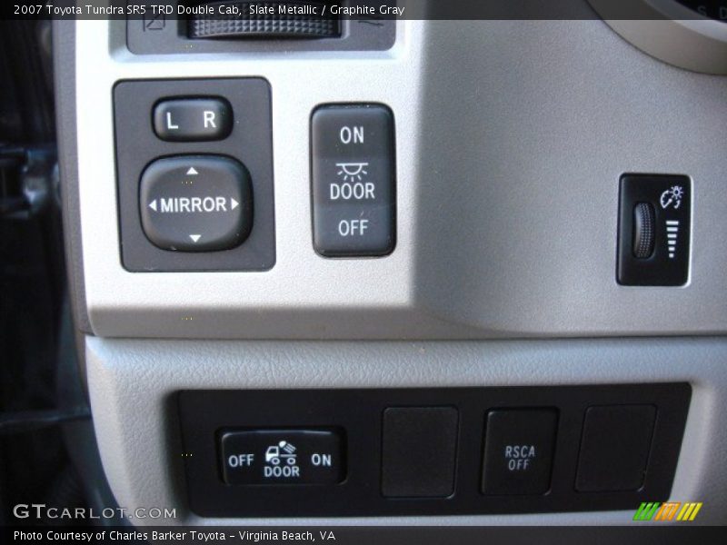 Slate Metallic / Graphite Gray 2007 Toyota Tundra SR5 TRD Double Cab
