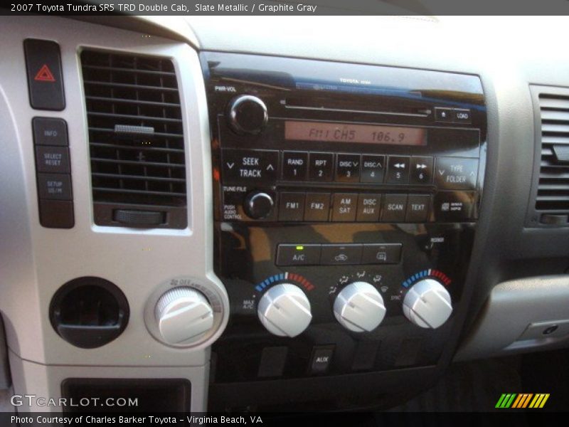 Slate Metallic / Graphite Gray 2007 Toyota Tundra SR5 TRD Double Cab