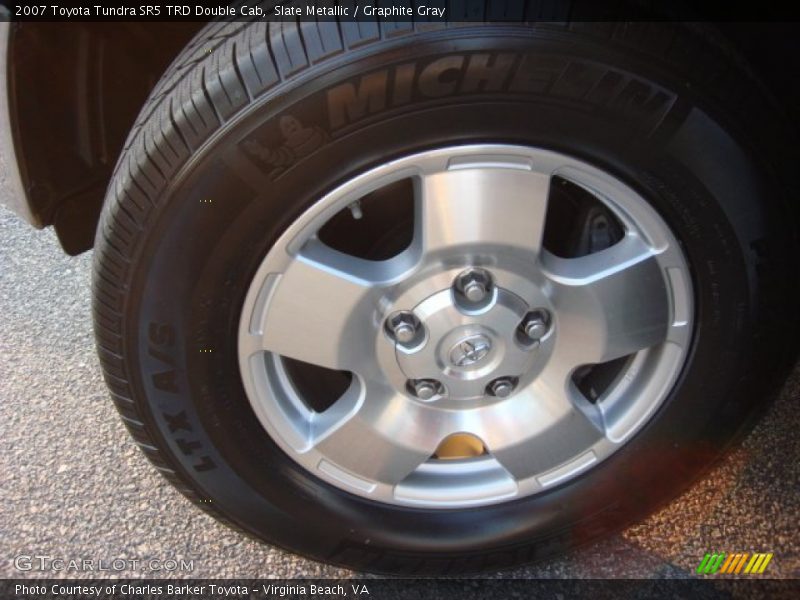 Slate Metallic / Graphite Gray 2007 Toyota Tundra SR5 TRD Double Cab
