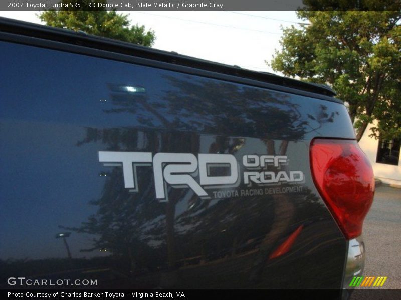 Slate Metallic / Graphite Gray 2007 Toyota Tundra SR5 TRD Double Cab