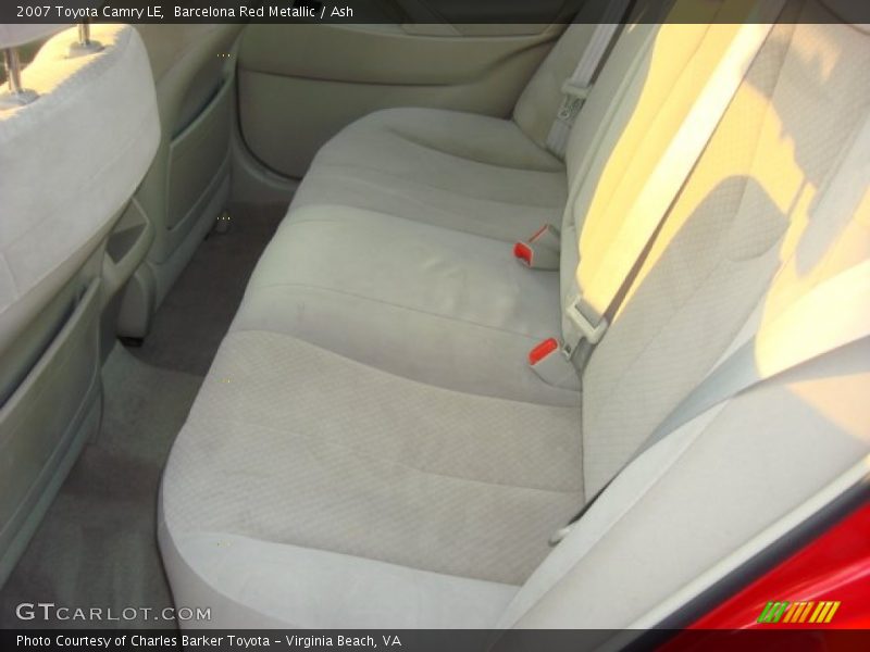 Barcelona Red Metallic / Ash 2007 Toyota Camry LE