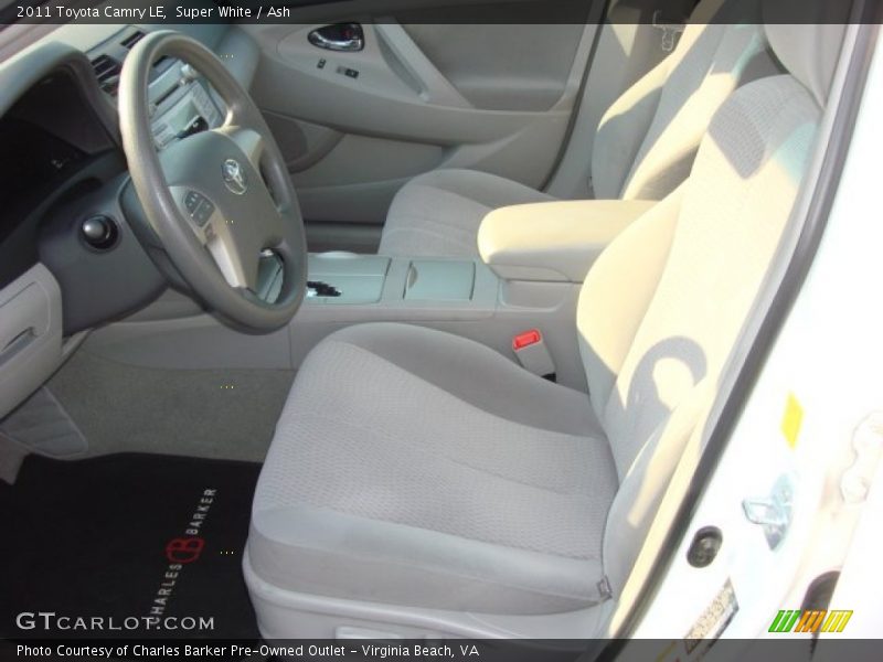 Super White / Ash 2011 Toyota Camry LE