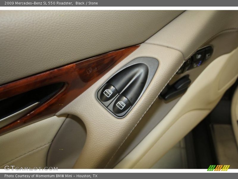 Black / Stone 2009 Mercedes-Benz SL 550 Roadster