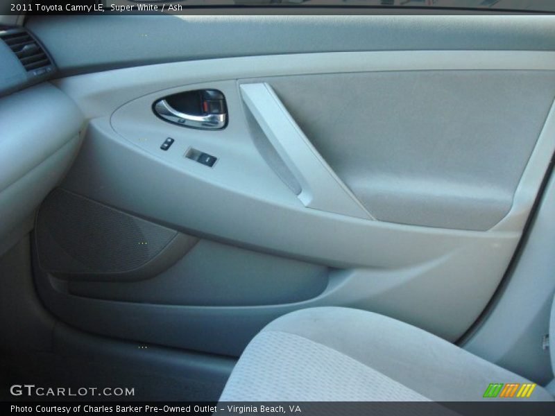Super White / Ash 2011 Toyota Camry LE