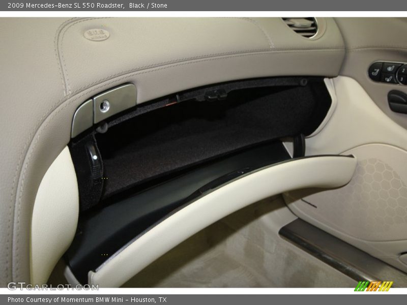 Black / Stone 2009 Mercedes-Benz SL 550 Roadster