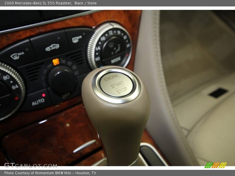 Black / Stone 2009 Mercedes-Benz SL 550 Roadster