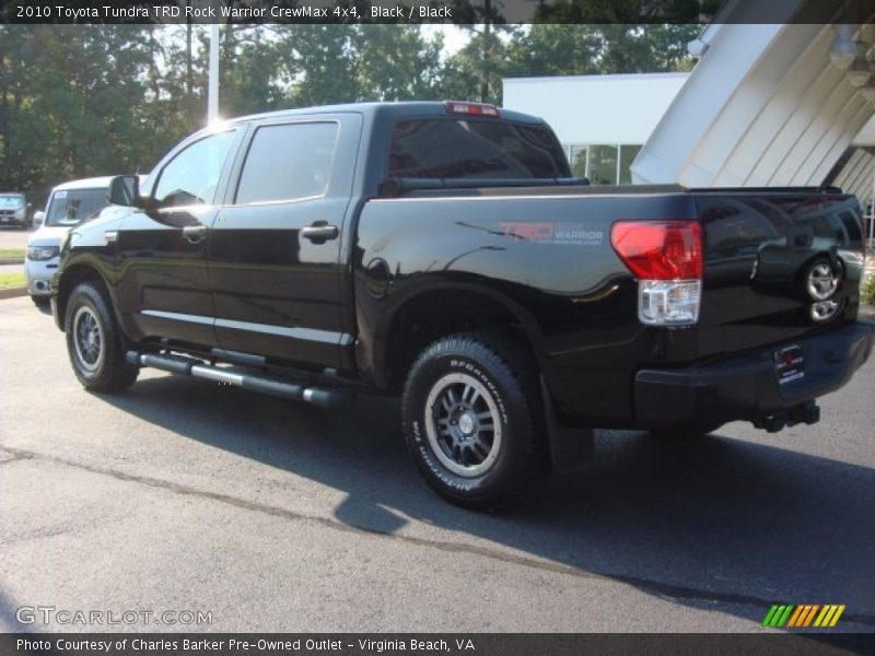 Black / Black 2010 Toyota Tundra TRD Rock Warrior CrewMax 4x4