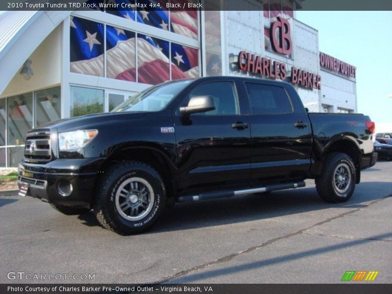 Black / Black 2010 Toyota Tundra TRD Rock Warrior CrewMax 4x4