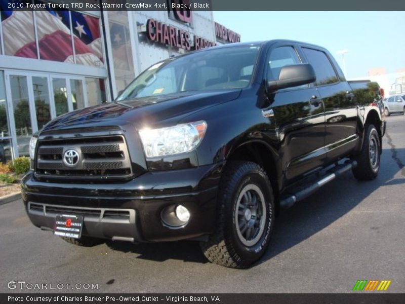 Black / Black 2010 Toyota Tundra TRD Rock Warrior CrewMax 4x4