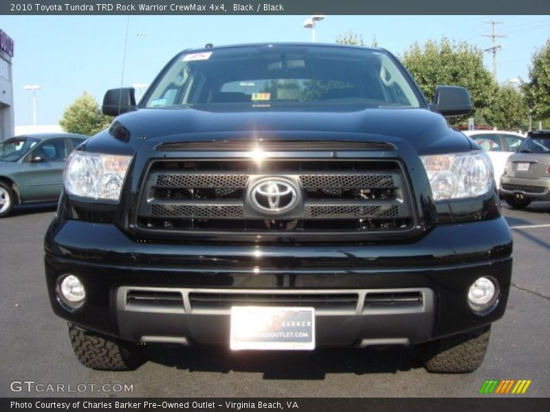 Black / Black 2010 Toyota Tundra TRD Rock Warrior CrewMax 4x4