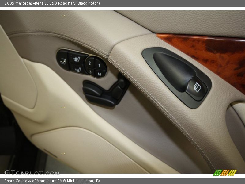 Black / Stone 2009 Mercedes-Benz SL 550 Roadster