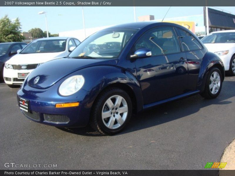 Shadow Blue / Grey 2007 Volkswagen New Beetle 2.5 Coupe