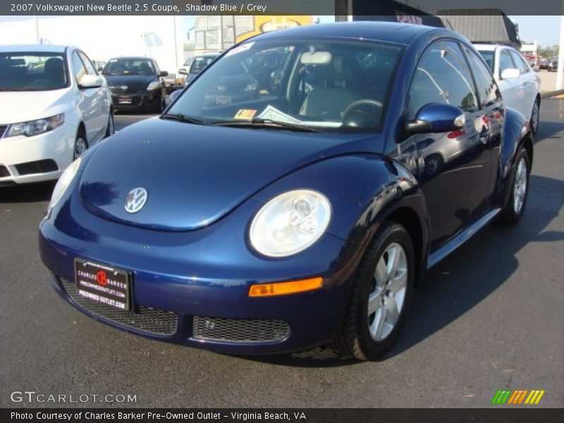 Shadow Blue / Grey 2007 Volkswagen New Beetle 2.5 Coupe