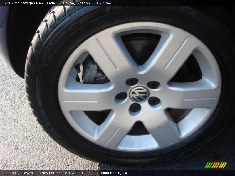 Shadow Blue / Grey 2007 Volkswagen New Beetle 2.5 Coupe