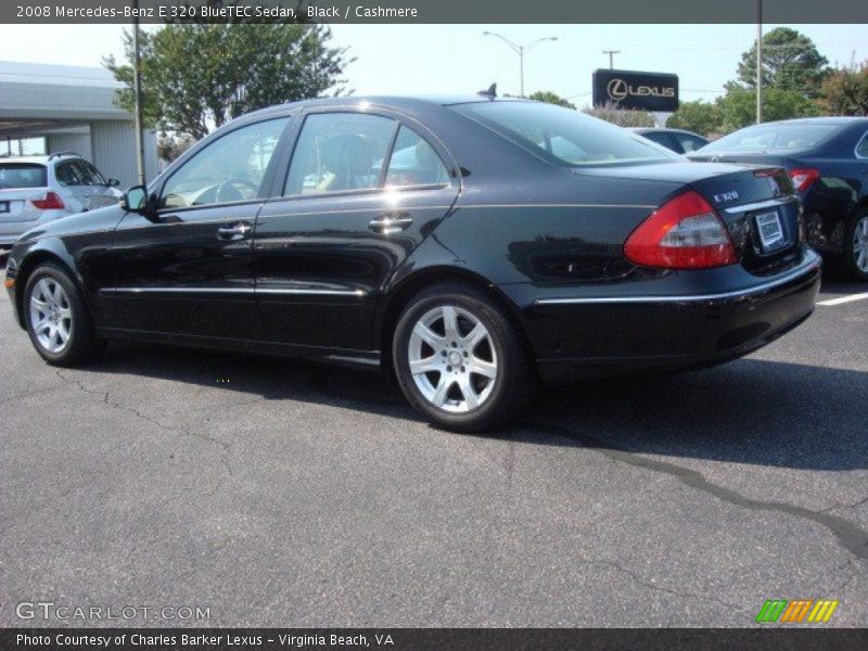 Black / Cashmere 2008 Mercedes-Benz E 320 BlueTEC Sedan