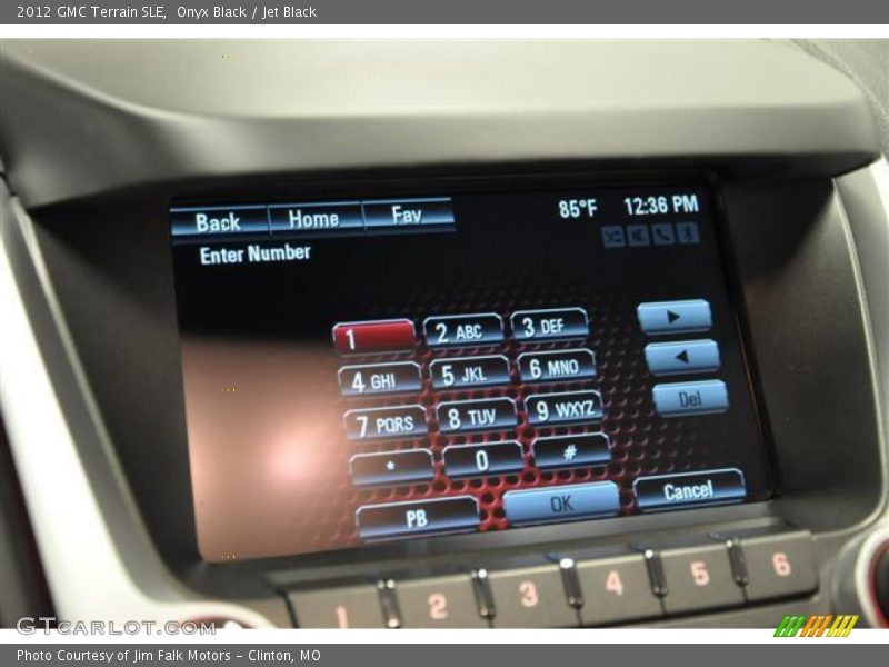 Onyx Black / Jet Black 2012 GMC Terrain SLE