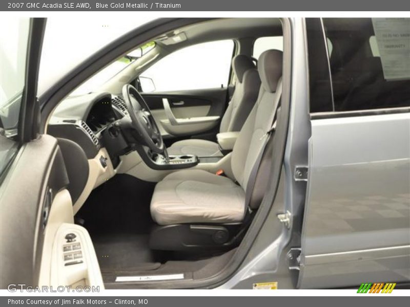Blue Gold Metallic / Titanium 2007 GMC Acadia SLE AWD