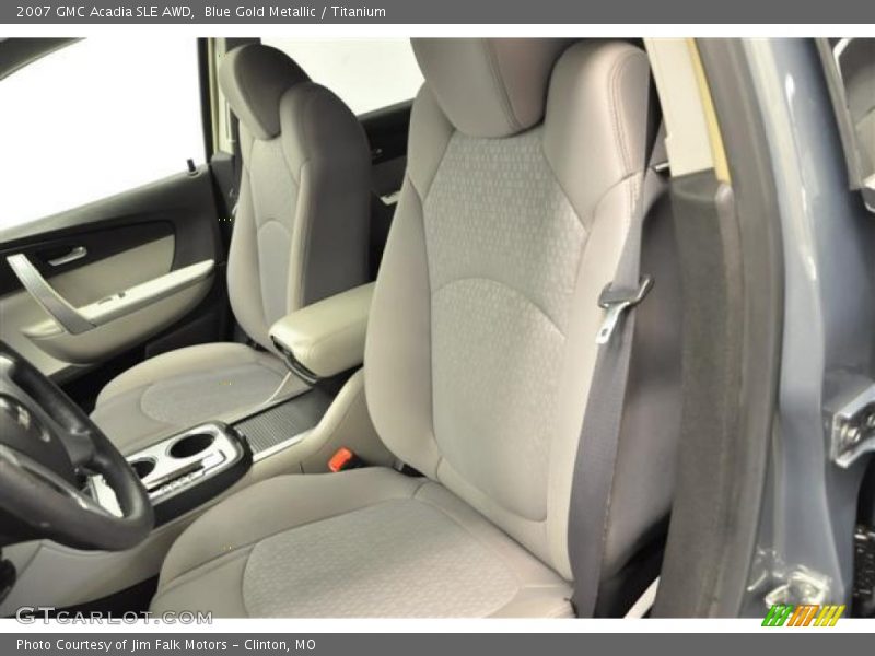 Blue Gold Metallic / Titanium 2007 GMC Acadia SLE AWD
