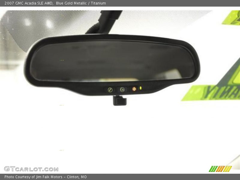 Blue Gold Metallic / Titanium 2007 GMC Acadia SLE AWD