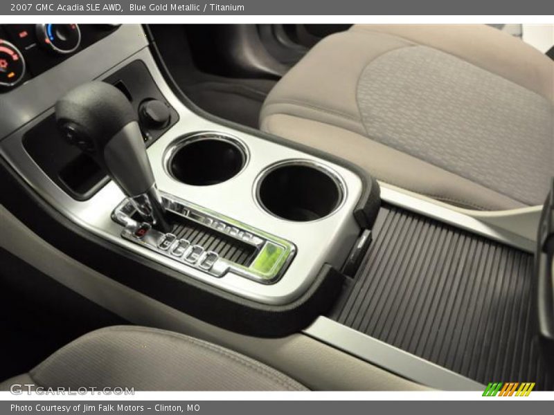 Blue Gold Metallic / Titanium 2007 GMC Acadia SLE AWD