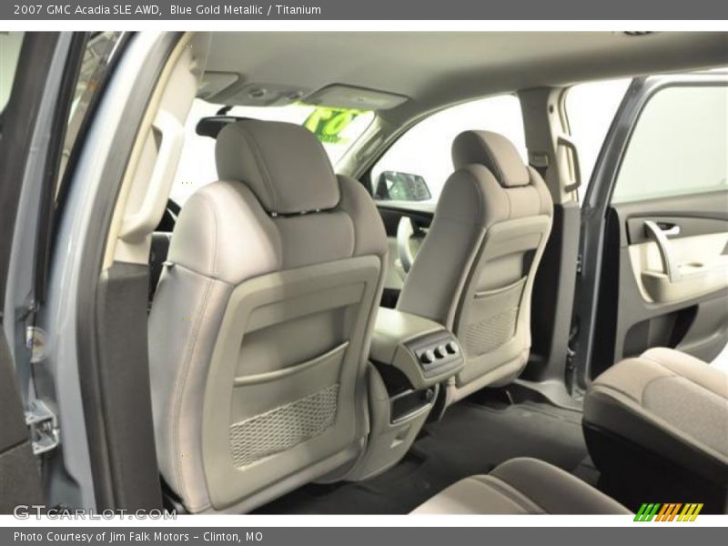 Blue Gold Metallic / Titanium 2007 GMC Acadia SLE AWD
