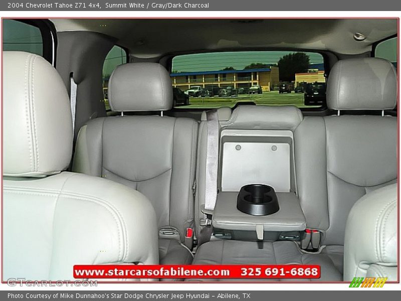Summit White / Gray/Dark Charcoal 2004 Chevrolet Tahoe Z71 4x4