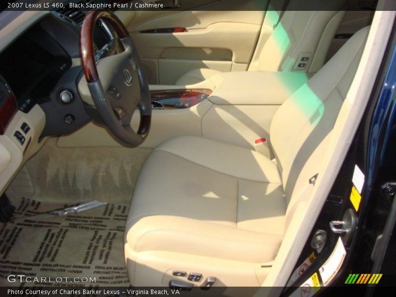 Black Sapphire Pearl / Cashmere 2007 Lexus LS 460