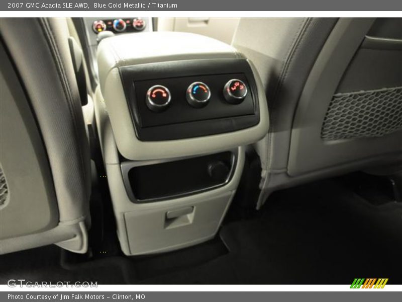 Blue Gold Metallic / Titanium 2007 GMC Acadia SLE AWD