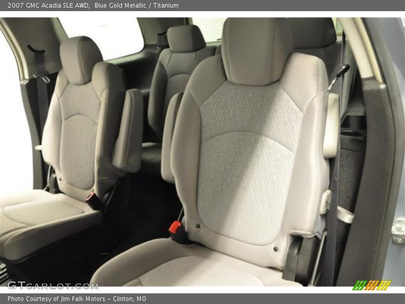 Blue Gold Metallic / Titanium 2007 GMC Acadia SLE AWD