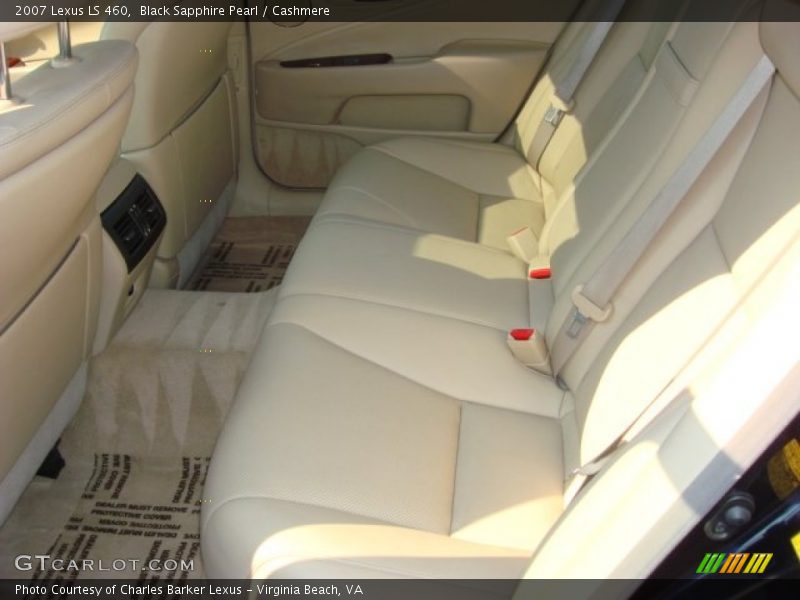 Black Sapphire Pearl / Cashmere 2007 Lexus LS 460