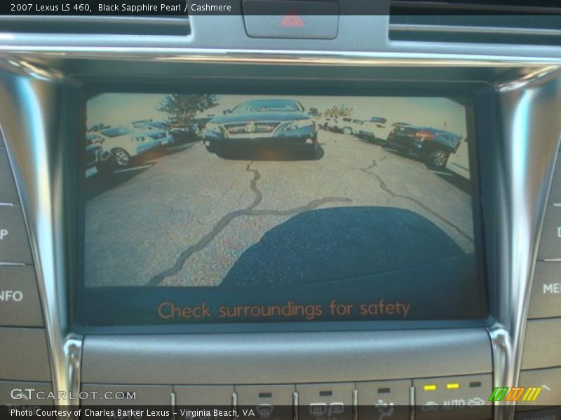 Black Sapphire Pearl / Cashmere 2007 Lexus LS 460