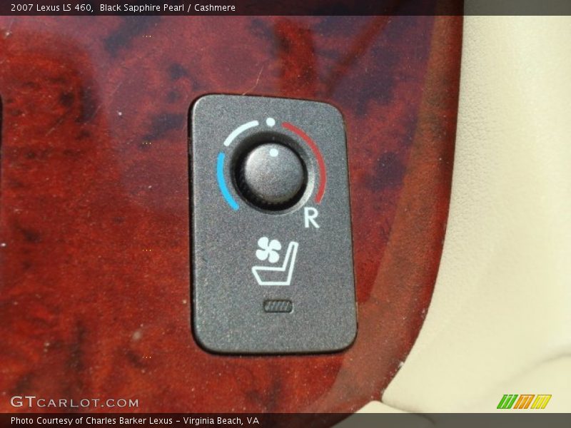 Black Sapphire Pearl / Cashmere 2007 Lexus LS 460