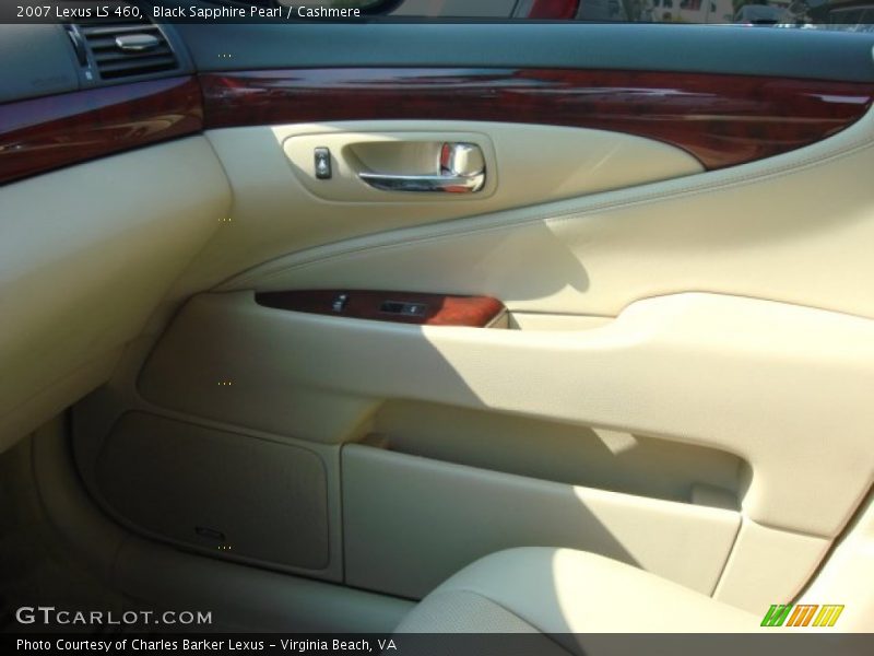 Black Sapphire Pearl / Cashmere 2007 Lexus LS 460