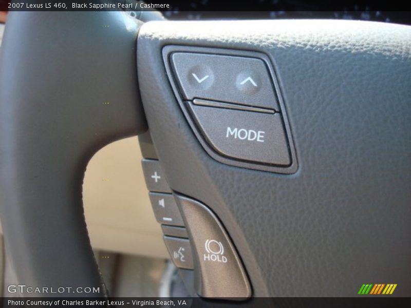 Controls of 2007 LS 460