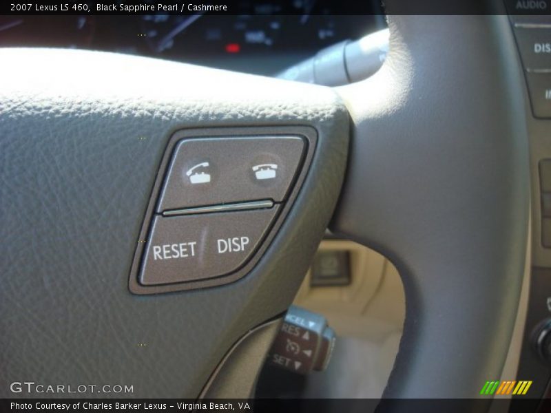 Controls of 2007 LS 460
