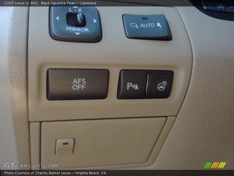 Controls of 2007 LS 460