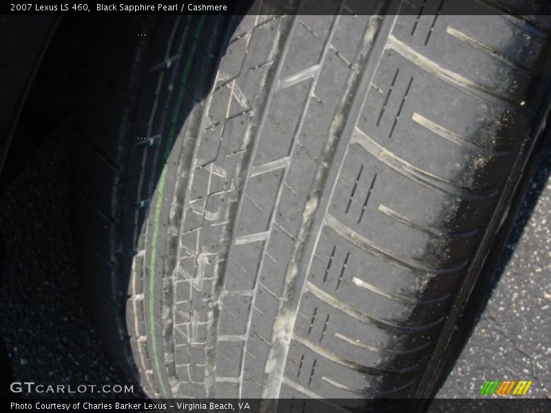 Black Sapphire Pearl / Cashmere 2007 Lexus LS 460