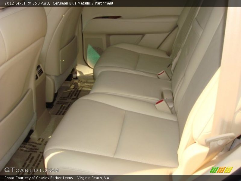 Cerulean Blue Metallic / Parchment 2012 Lexus RX 350 AWD