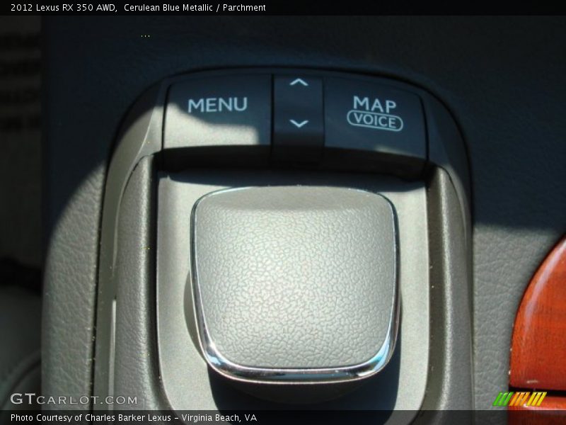 Cerulean Blue Metallic / Parchment 2012 Lexus RX 350 AWD