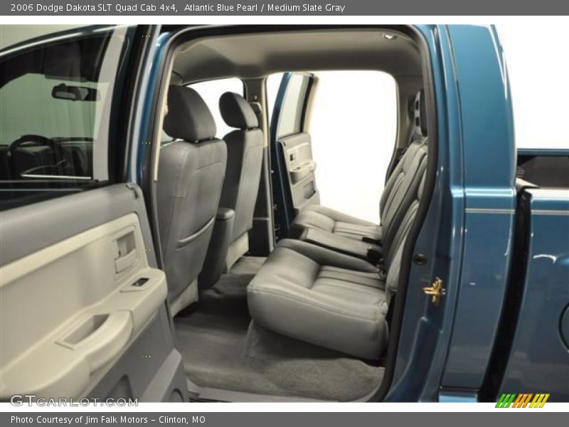 Atlantic Blue Pearl / Medium Slate Gray 2006 Dodge Dakota SLT Quad Cab 4x4