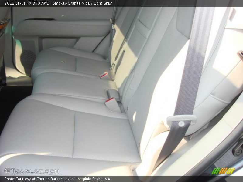Smokey Granite Mica / Light Gray 2011 Lexus RX 350 AWD