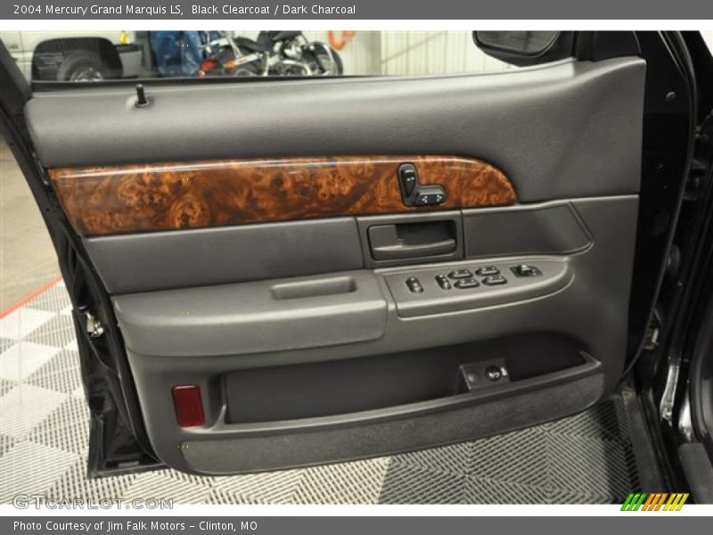 Black Clearcoat / Dark Charcoal 2004 Mercury Grand Marquis LS