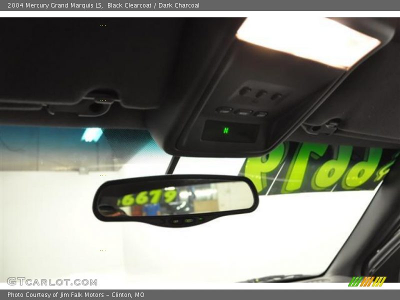 Black Clearcoat / Dark Charcoal 2004 Mercury Grand Marquis LS