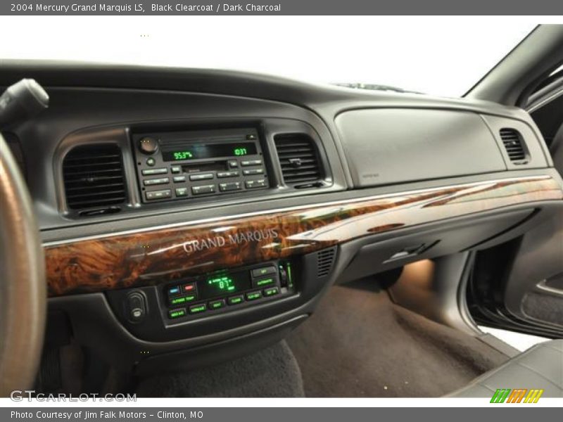 Black Clearcoat / Dark Charcoal 2004 Mercury Grand Marquis LS