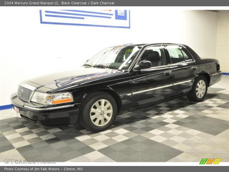 Black Clearcoat / Dark Charcoal 2004 Mercury Grand Marquis LS