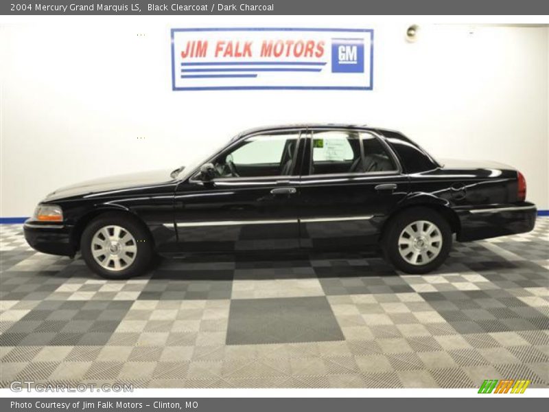 Black Clearcoat / Dark Charcoal 2004 Mercury Grand Marquis LS