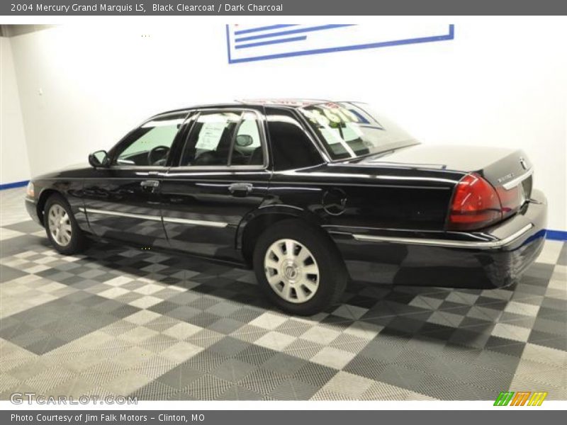 Black Clearcoat / Dark Charcoal 2004 Mercury Grand Marquis LS